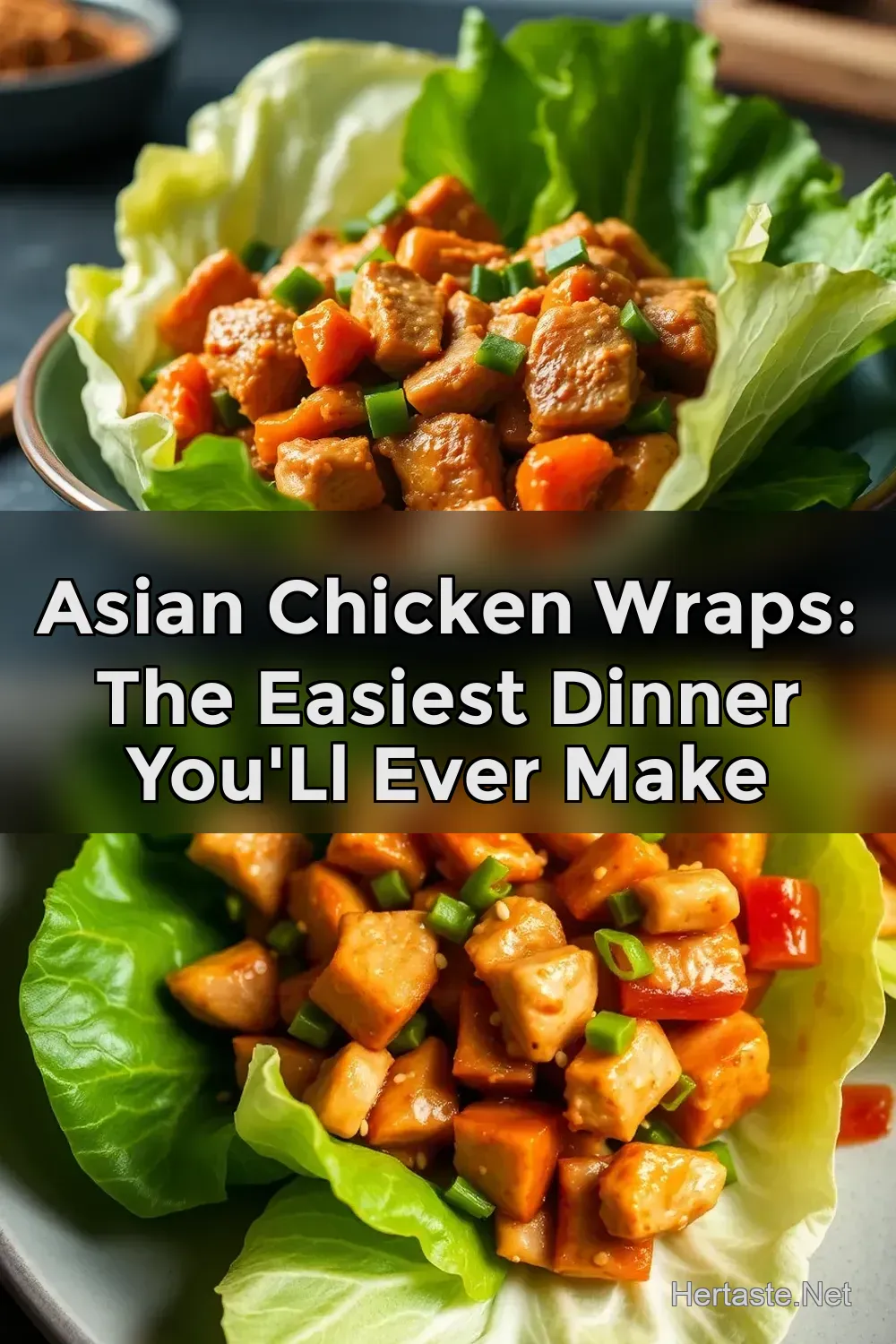 Asian Chicken Wraps: The Easiest Dinner You' ll Ever Make