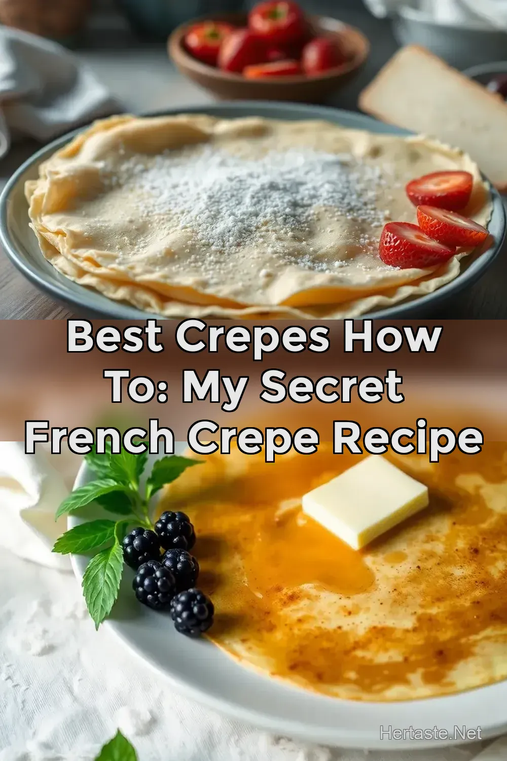 Crepe How To: My Easy French Crepe Recipe - HerTaste.net