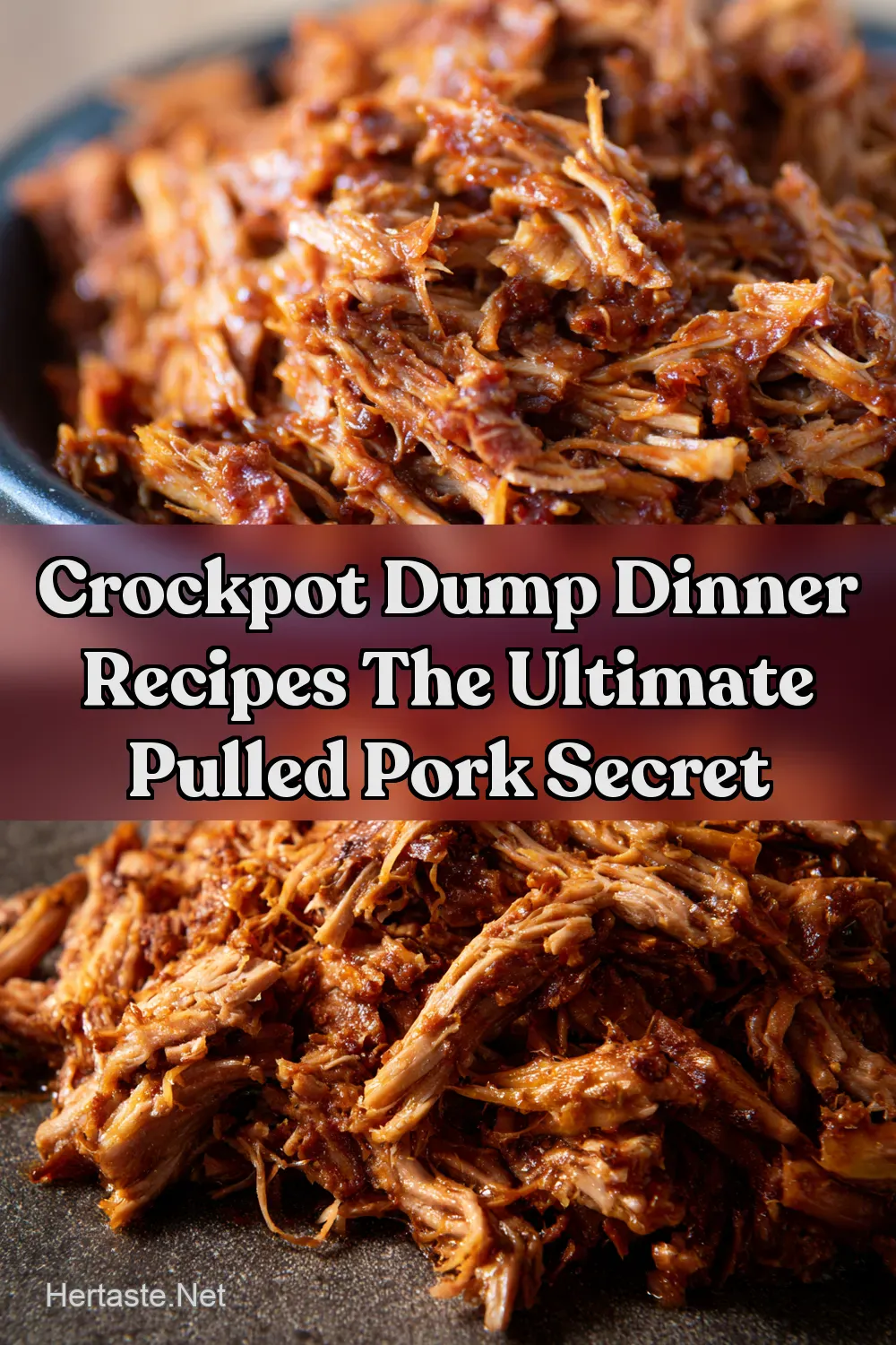 Lazy Sunday Slow Cooker BBQ Pulled Pork Dump Go -…