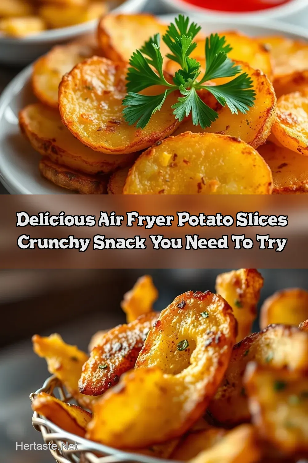 Easy & Crispy Sliced Potatoes in Air Fryer: My Secret Herb…