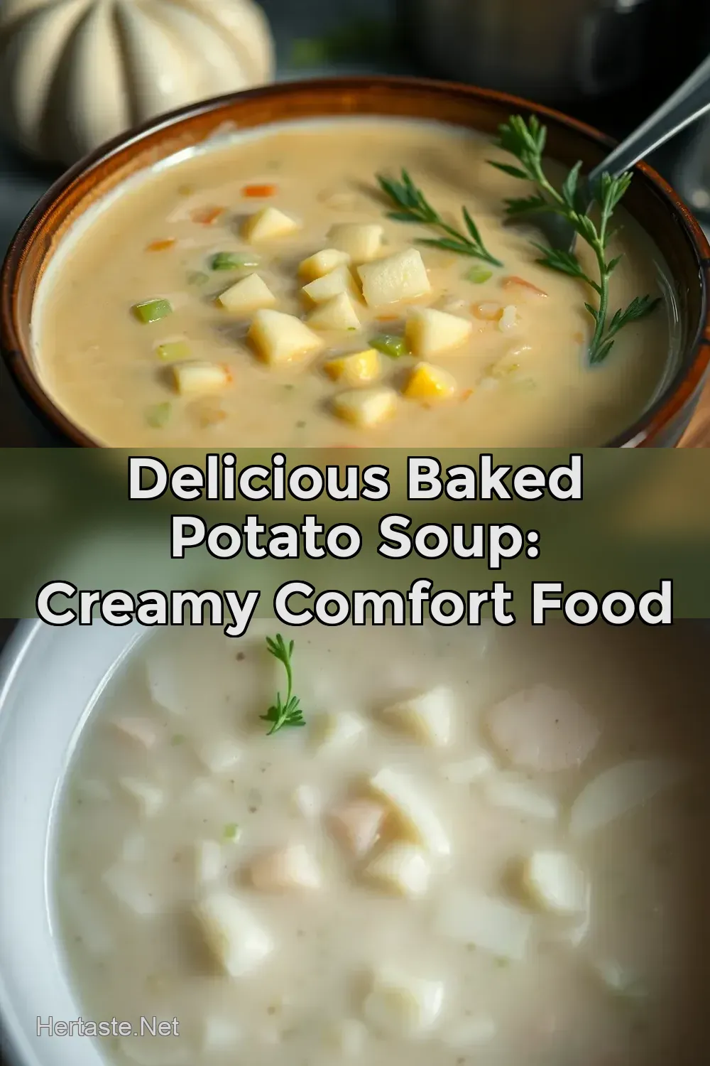 Delicious Baked Potato Soup: Creamy Comfort Food