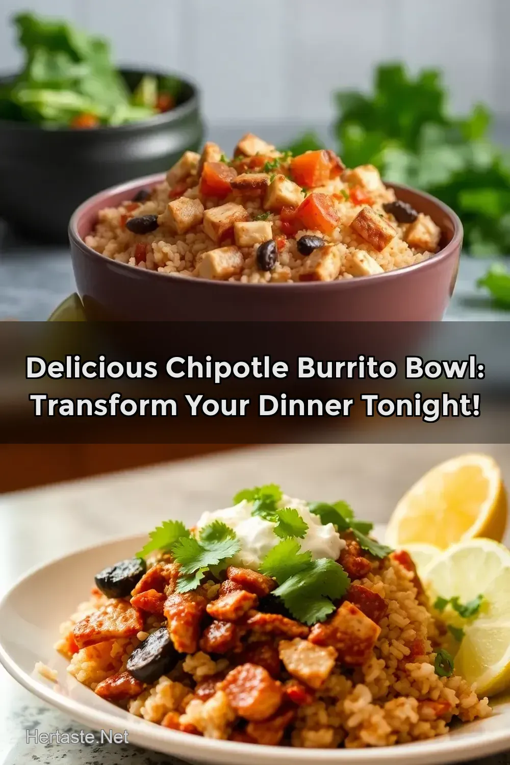 Easy & Delicious Chipotle Burrito Bowl Recipe: A Flavorful…