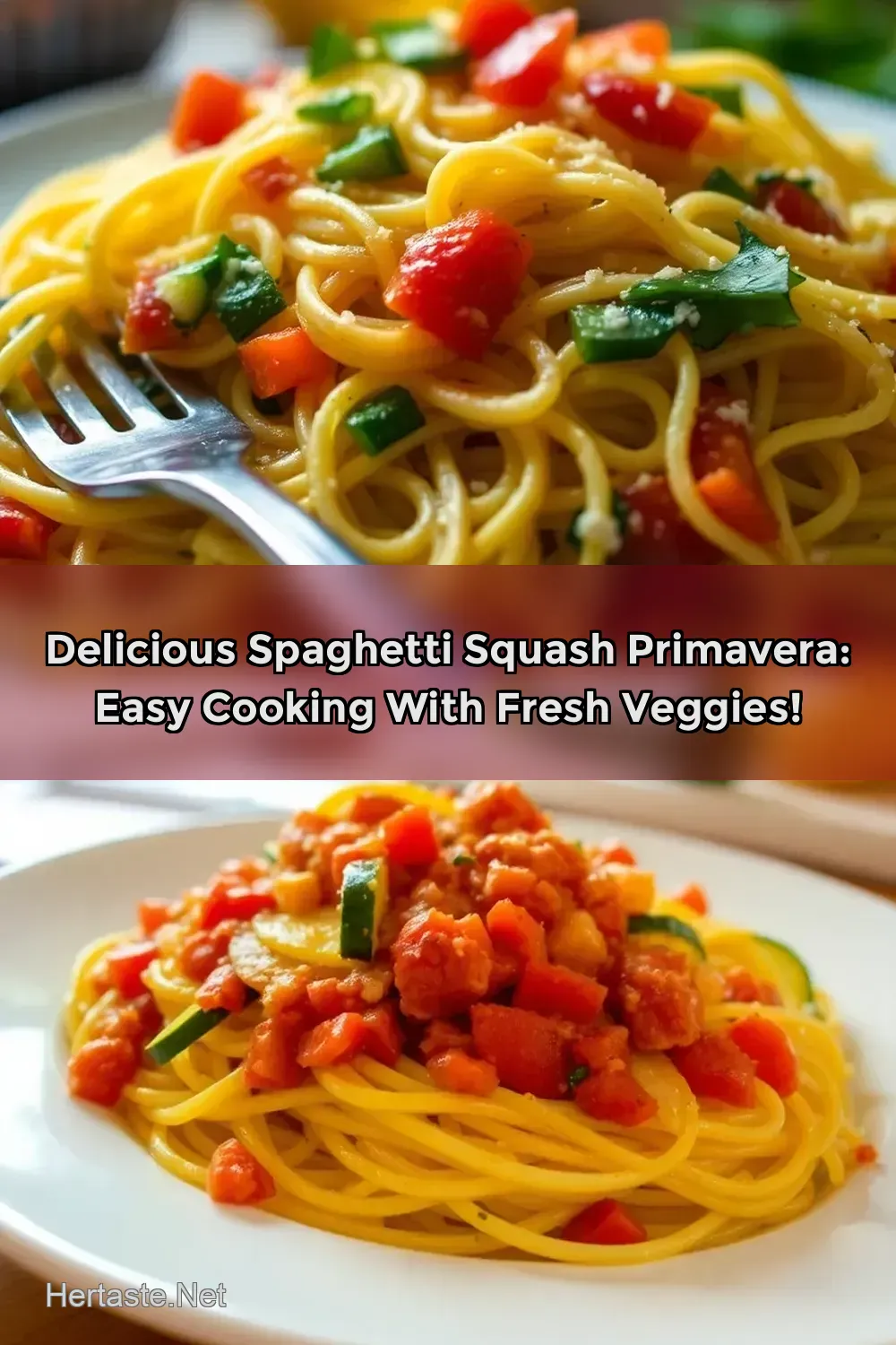 Spaghetti Squash Primavera: A Wholesome Twist on Pasta Night