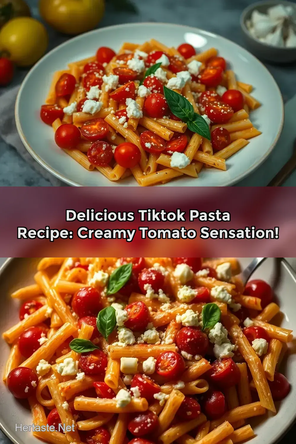 Delicious TikTok Pasta Recipe: Creamy Tomato Sensation!