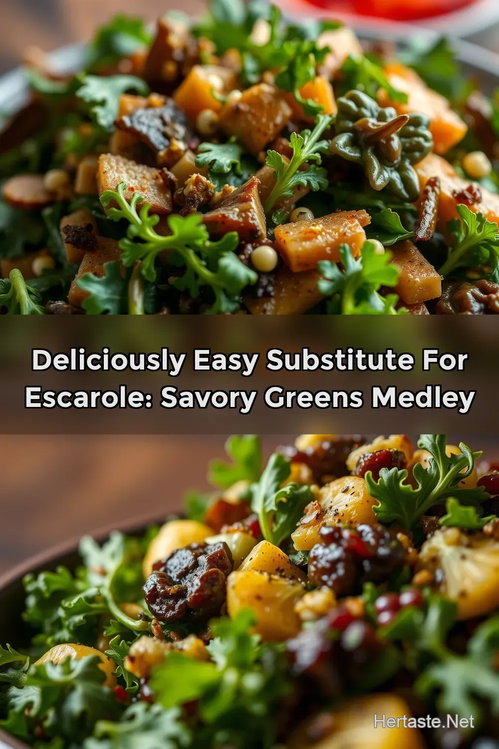 My Savory Greens Medley: The Best Substitute for Escarole
