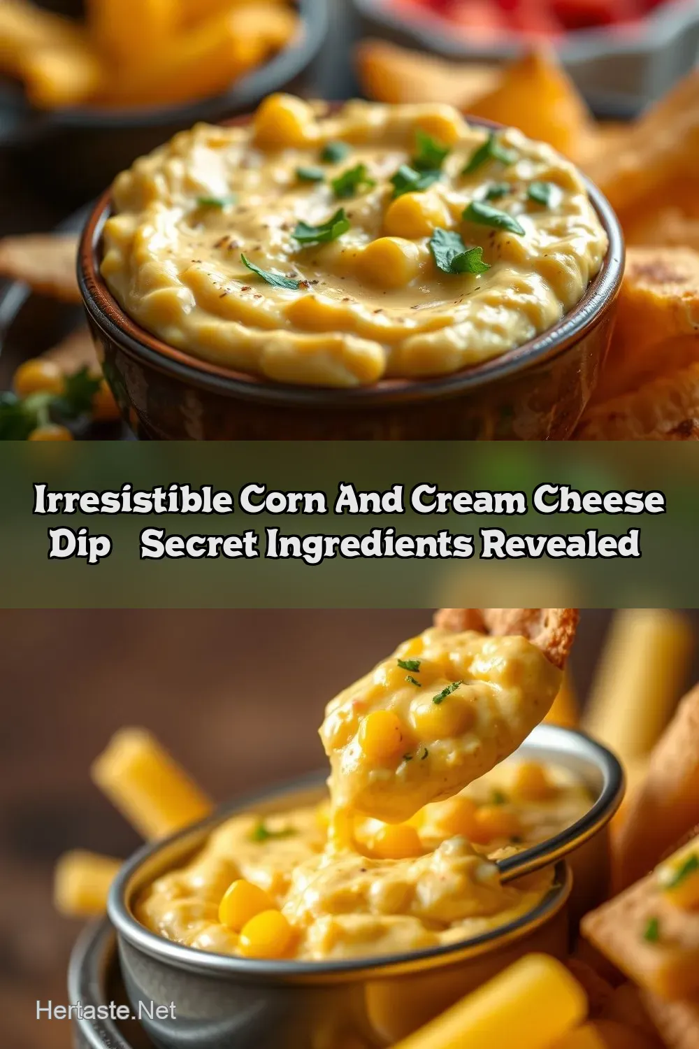 Easy Creamy Corn and Cream Cheese Dip: My Go-To…