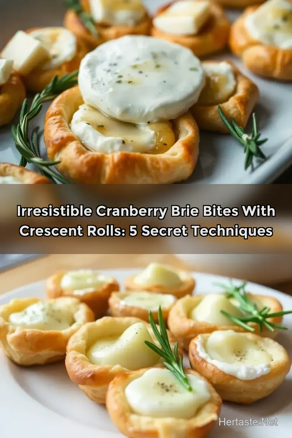 Easy &amp; Cheesy Brie Bites with Crescent Rolls: My Go-To&hellip;