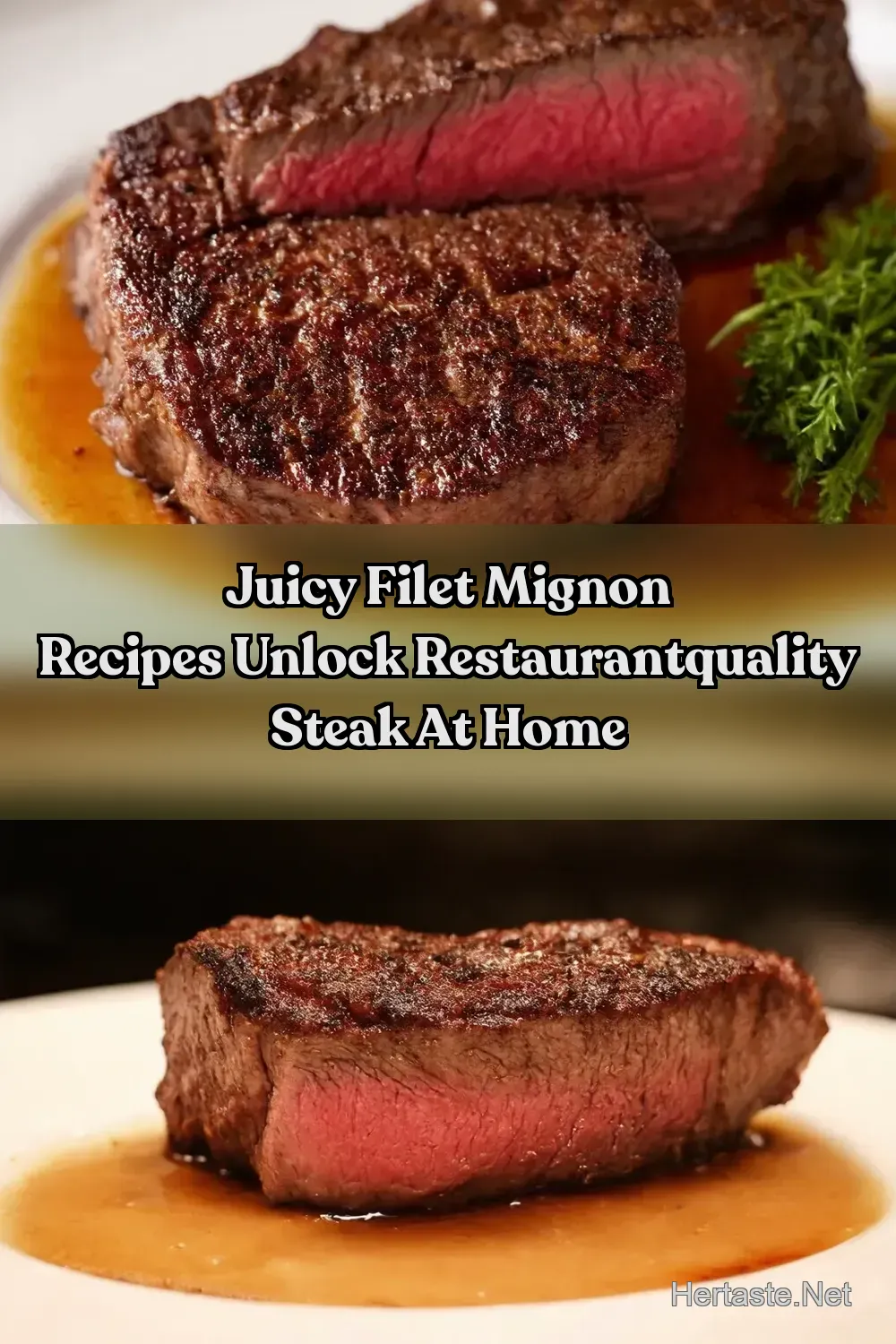 How to Cook Steak In PanSeared Filet Mignon Perfection -…