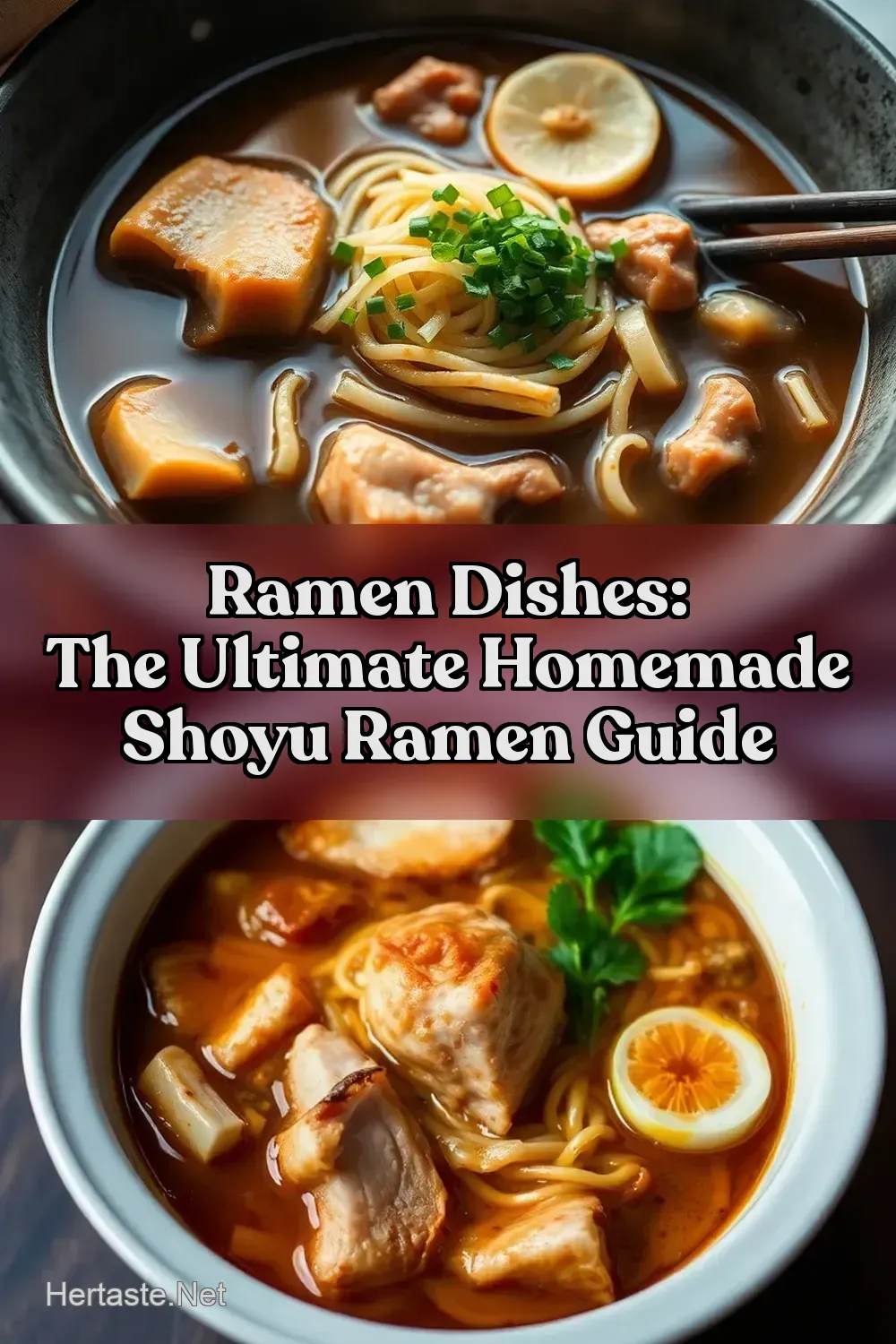 Ramen Dishes: The Ultimate Homemade Shoyu Ramen Guide