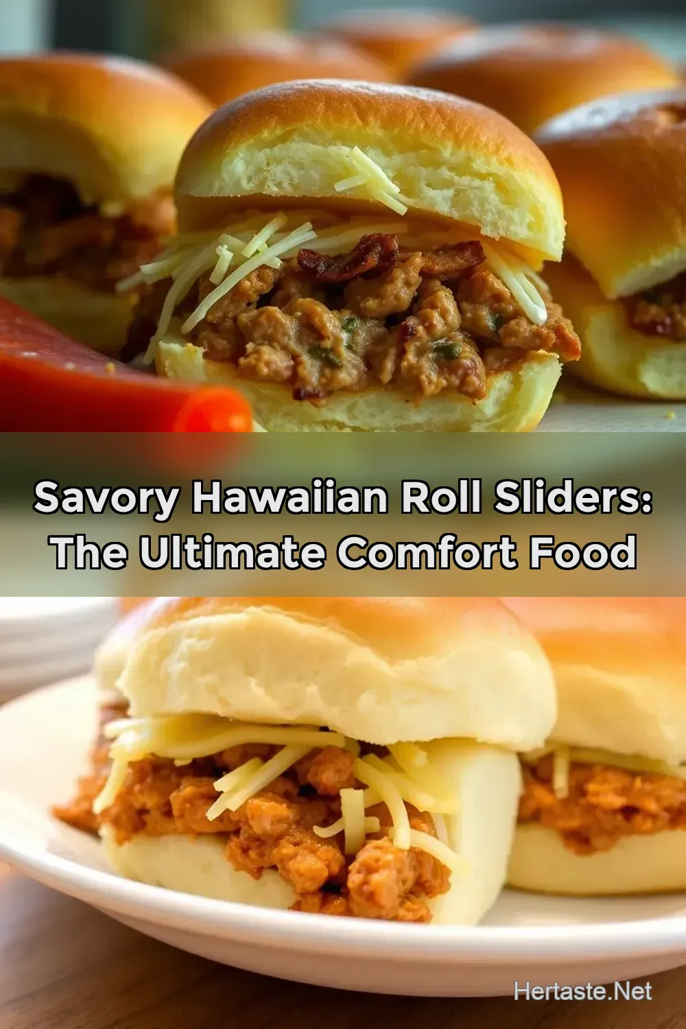 Savory Hawaiian Roll Sliders: The Ultimate Comfort Food