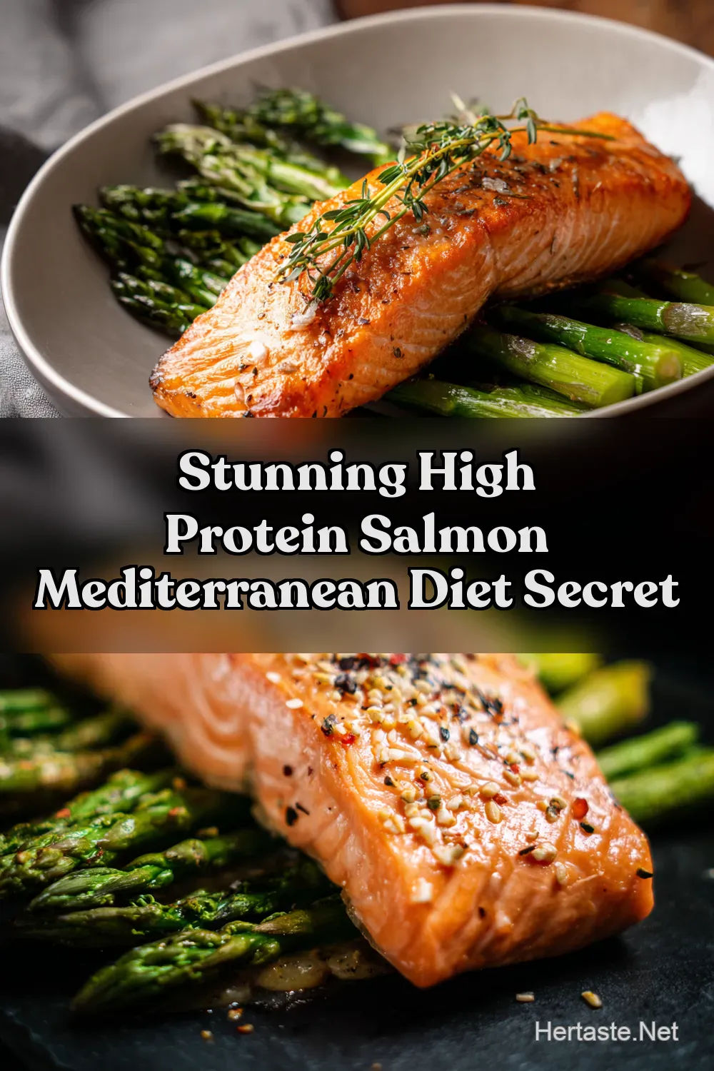 Speedy Salmon Asparagus Easy High Protein Dinner -…