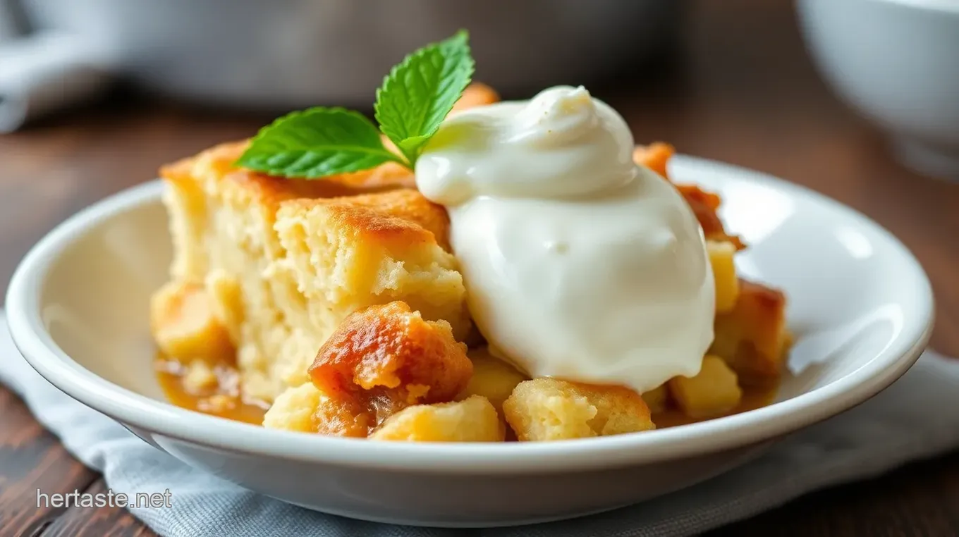 Cajun Bread Pudding with Rum Sauce