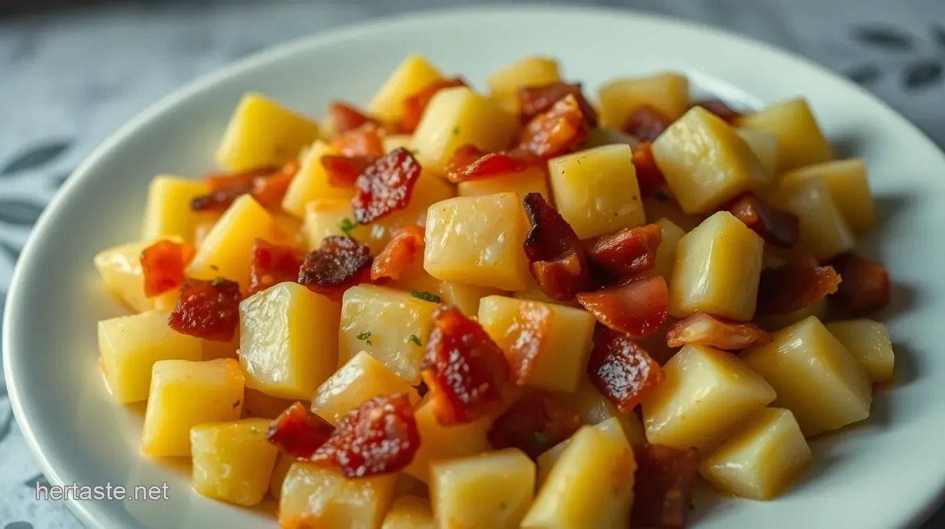 Classic German Hot Potato Salad: A Family Favorite Recipe Classic German Warm Potato Salad (Kartoffelsalat)