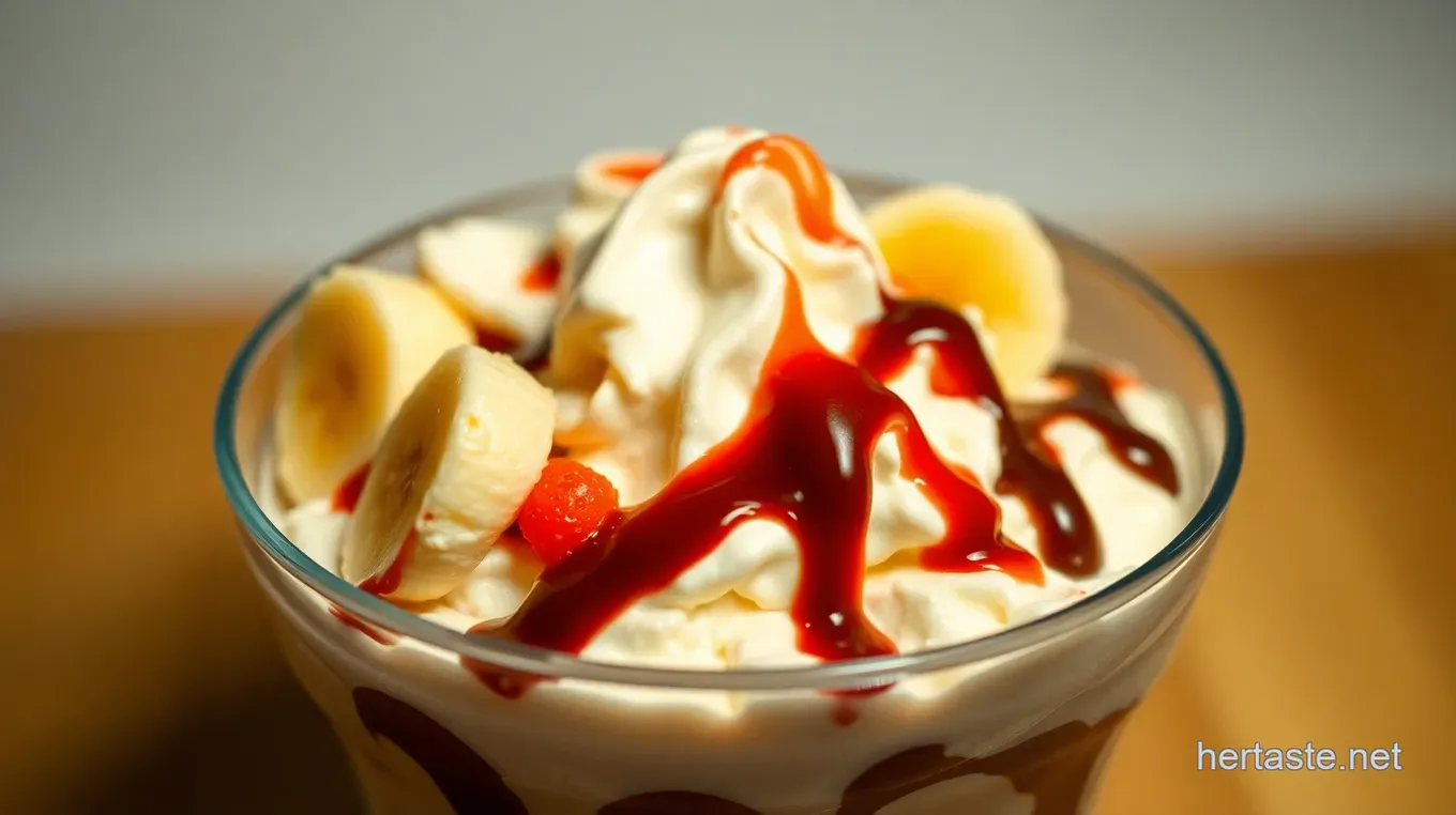 Decadent Kit Kat Banana Split McFlurry: Easy Homemade Creamy Bliss Decadent Kit Kat Banana Split McFlurry