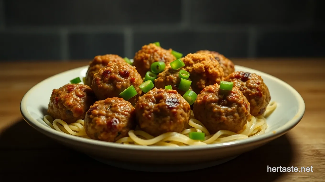 Firecracker Meatballs