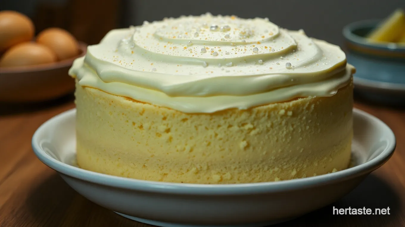 Homemade-Style Vanilla Buttercream Cake from Boxed Mix