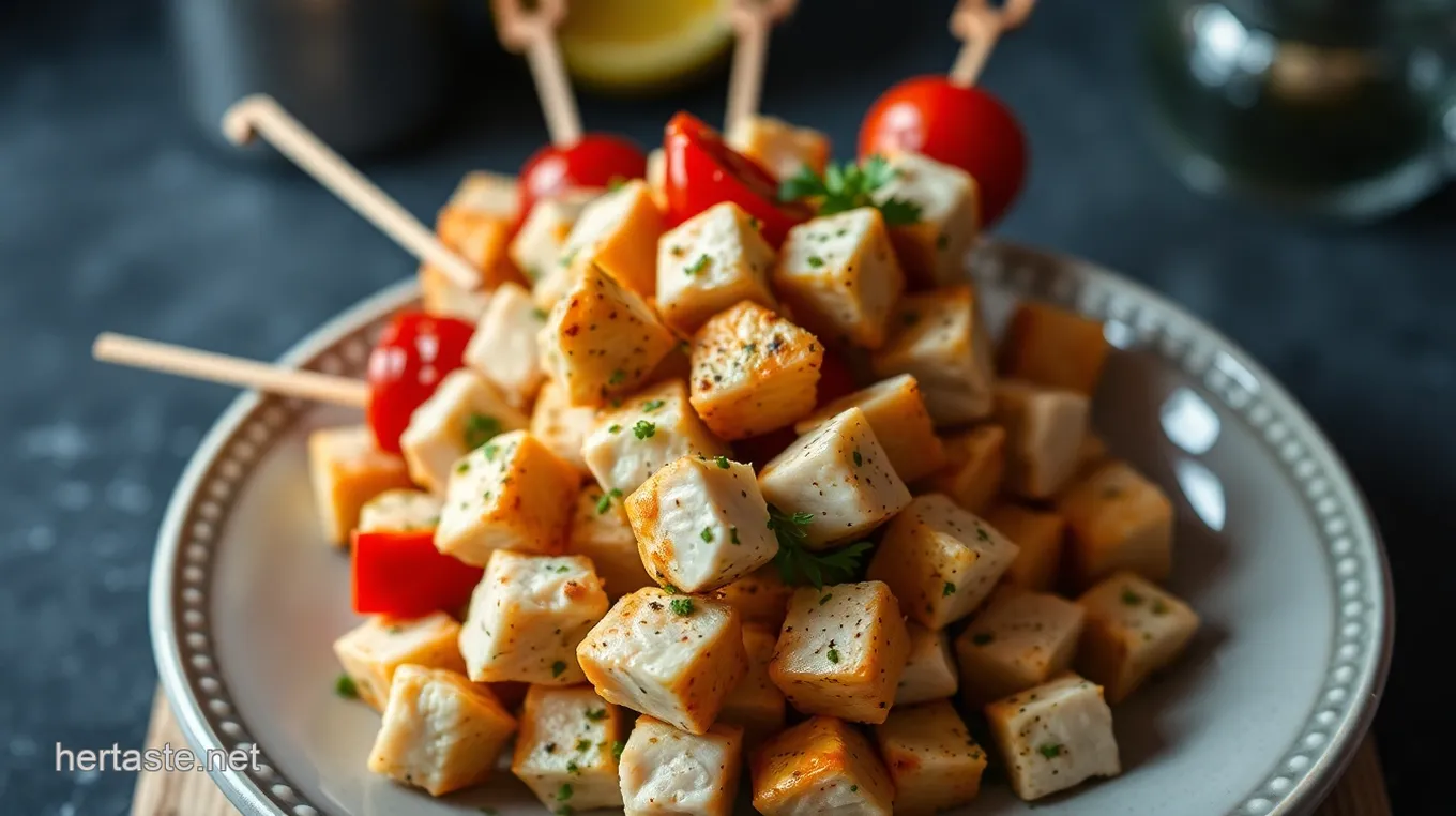 Savory Skewers: A Trio of Delightful Appetizer Skewers