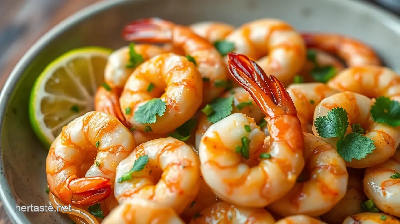 Zesty Garlic-Lime Shrimp with Avocado Salsa