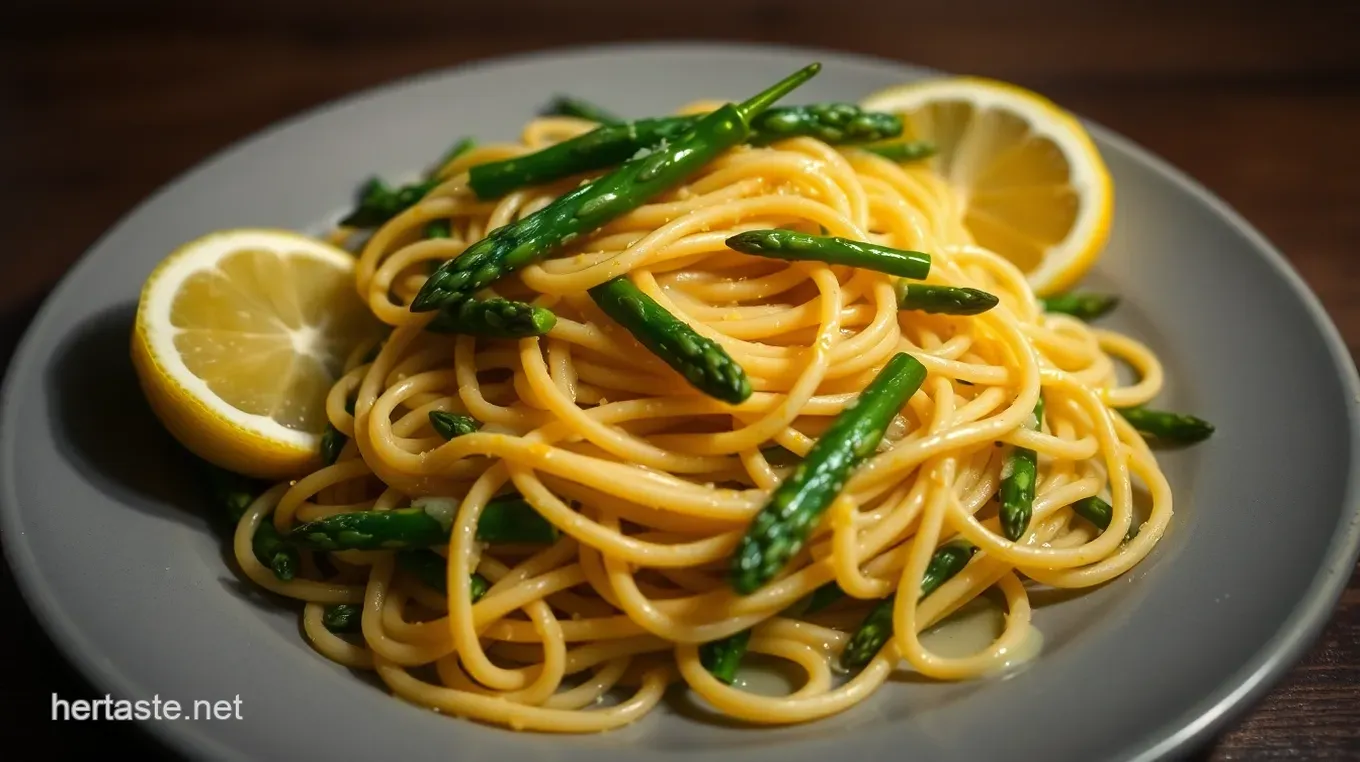 My Zesty Lemon Asparagus Pasta: A Simple Family-Friendly Delight Zesty Lemon Asparagus Pasta Delight