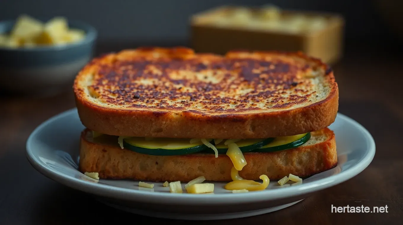 Easy Zucchini Grilled Cheese: My Gooey Cheesy Twist on a Classic Zucchini Grilled Cheese: A Cheesy Twist on a Classic Comfort Food