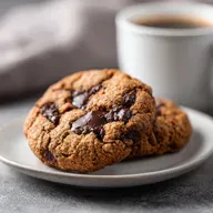 Protein Cookies 4 Ingredients: Banana Peanut Butter