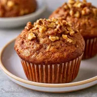 Banana Nut Muffins with Almond Flour