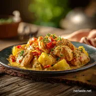 Paula Deen Chicken Casserole for 8 Servings