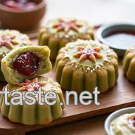 Easy Bake Matcha Mooncakes with Red Bean Delight: Ultimate Comfort Snack!