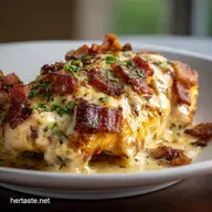 Baked Cheesy Bacon Ranch Chicken The Creamy OnePan Midweek Dinner