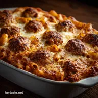 Baked Ziti With Meatballs: The Ultimate Cheesy Sunday Casserole
