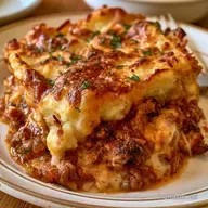 Beef Potato Casserole for 6 Servings