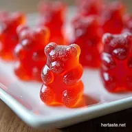Homemade Strawberry Gummy Bears Recipe Berry Good Fun