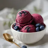 Blueberry Ice Cream Recipe: No-Churn Delight
