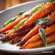 Thanksgiving Side Dishes: Brown Butter Maple Carrots with Sage