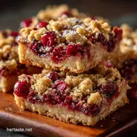 Cranberry Crumble Bars: The Ultimate Sweet-Tart Autumn Dessert