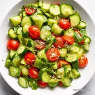 Easy Tomato Cucumber Salad Bursting with Fresh Summer Flavors