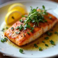 Easy Baked Rainbow Trout with Fiery Cajun Garlic Butter Sauce