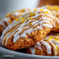 Carrot Cookies with Orange Icing Soft Chewy Spiced Teatime Cookies