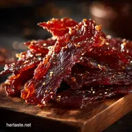 My Best Homemade TERIYAKI BEEF JERKY Sticky Glazed So Moreish