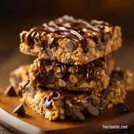 Oatmeal Chocolate Chip Peanut Butter Bars: Chewy, Easy Dessert Squares