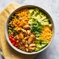 HighProtein Meal Prep Chicken Burrito Bowls Your Way