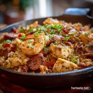 Chicken Shrimp and Sausage Jambalaya: The Best Authentic Louisiana Recipe