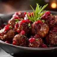 Christmas Cranberry Meatballs: The Best Festive Appetizer Recipe