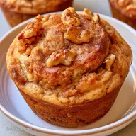 Cinnamon Banana Nut Muffins for 12