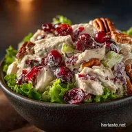 The Best Classic Chicken Salad with Cranberries Pecans Celery