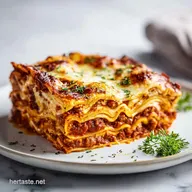 Classic Homemade Lasagna Recipe for 12 Servings