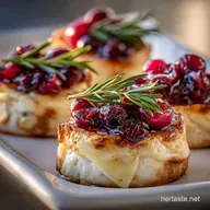 Cranberry Brie Appetizer: Flaky Pastry in 35 Min
