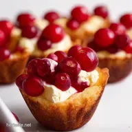 Cranberry Brie Bites Easy New Years Appetizers