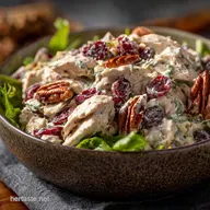 Cranberry Pecan Chicken Salad Easy Creamy and Light Recipe