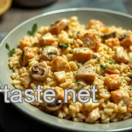 Comforting Chicken Cream of Mushroom Rice: A Family Favourite